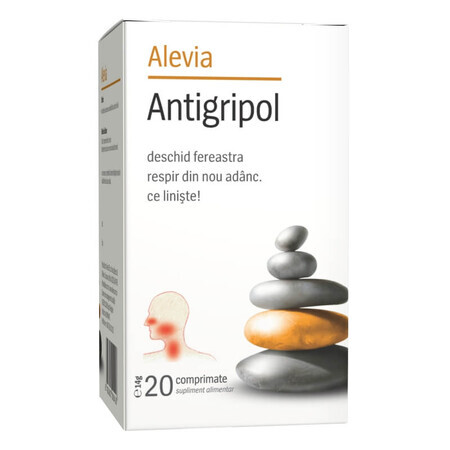 Antigripol, 20 tabletten, Alevia