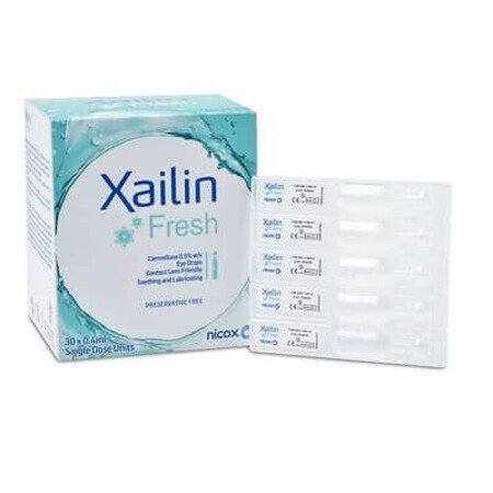 Xailin Fresh gotas 0,4 ml, 30 monodosis, Medicom Healthcare