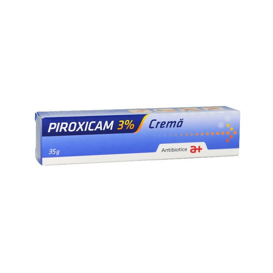 Piroxicam, 3%ige Creme 35 g, Antibiotice SA