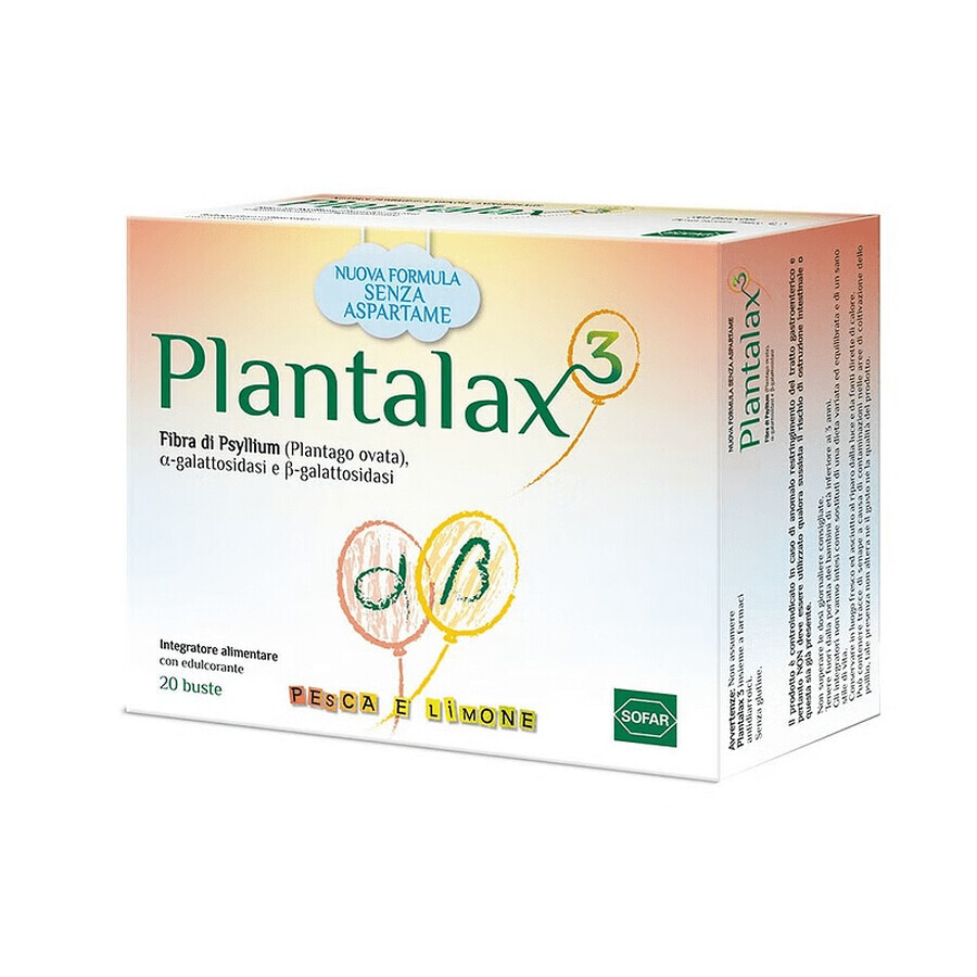 Plantalax 3, 20 sobres, Sofar