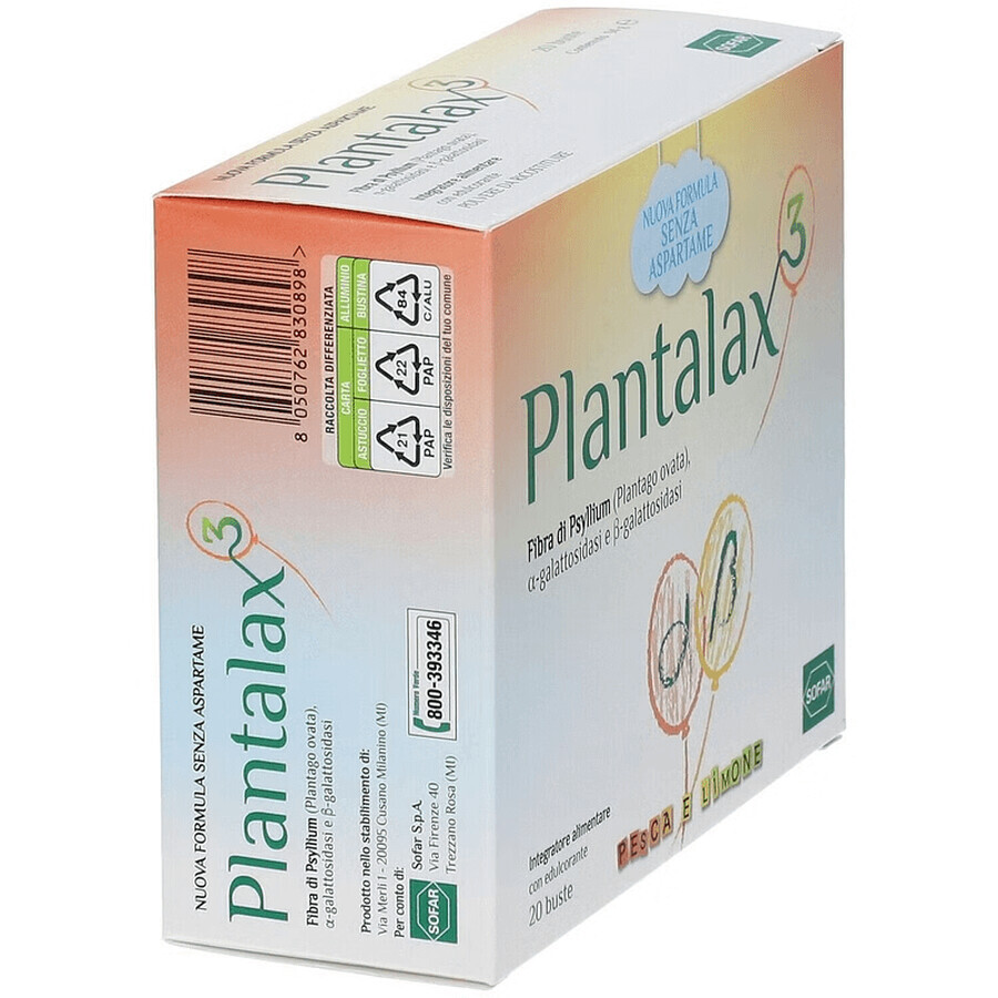 Plantalax 3, 20 sobres, Sofar