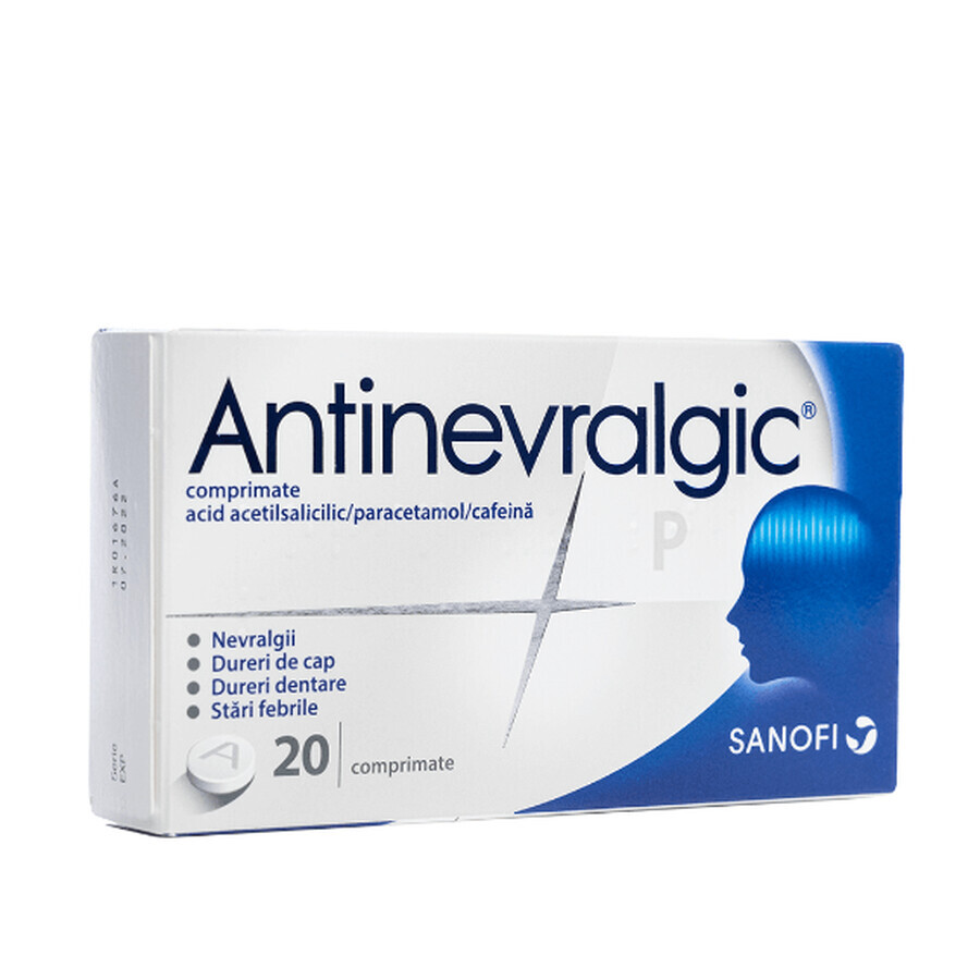 Antinevralgico P, 20 compresse, Sanofi