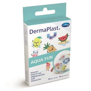 DermaPlast Kids Aqua fun waterproof patches (535557), 12 pieces, Hartmann