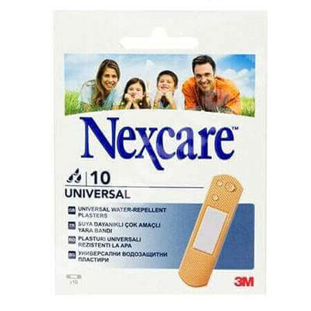 Parches impermeables universales, 10 piezas, Nexcare