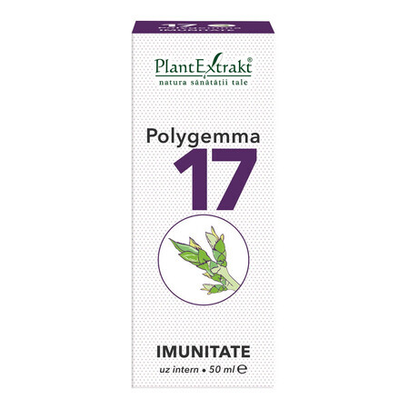 Polygemma 17 Inmunidad, 50 ml, Extracto vegetal