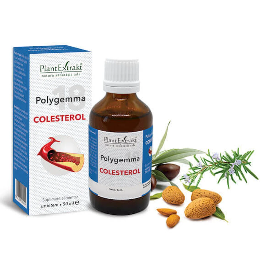 Polygemma 18, Colesterol, 50 ml, Plant Extrakt