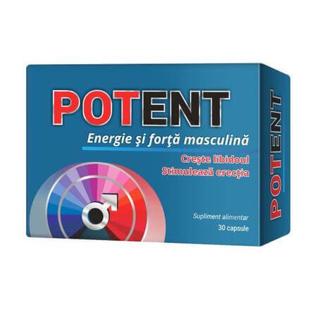 Potente, 30 cápsulas, Cosmopharm