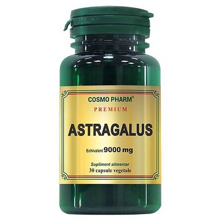 Extracto de astrágalo Premium 9000mg, 30 cápsulas, Cosmopharm