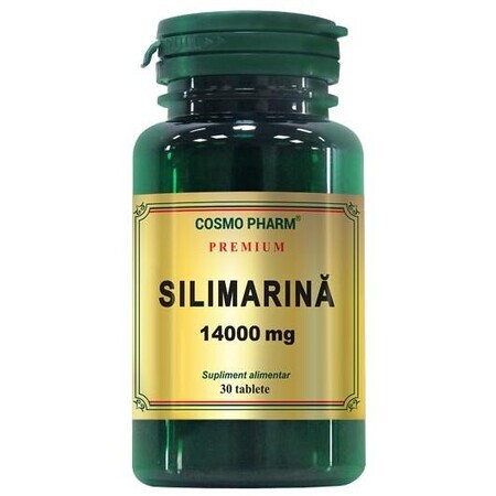 Silimarina Premium, 1400 mg, 30 comprimidos, Cosmopharm