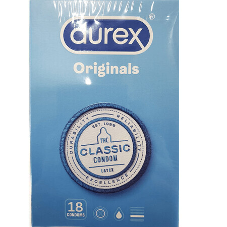 Preservativo Classic, 18 piezas, Durex