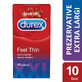 Preservativo Feel Thin XXL, 10 piezas, Durex