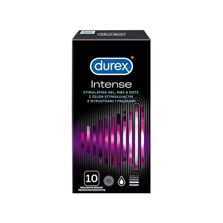Condom Intense, 10 pieces, Durex