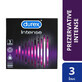 Preservativo Intense, 3 piezas, Durex