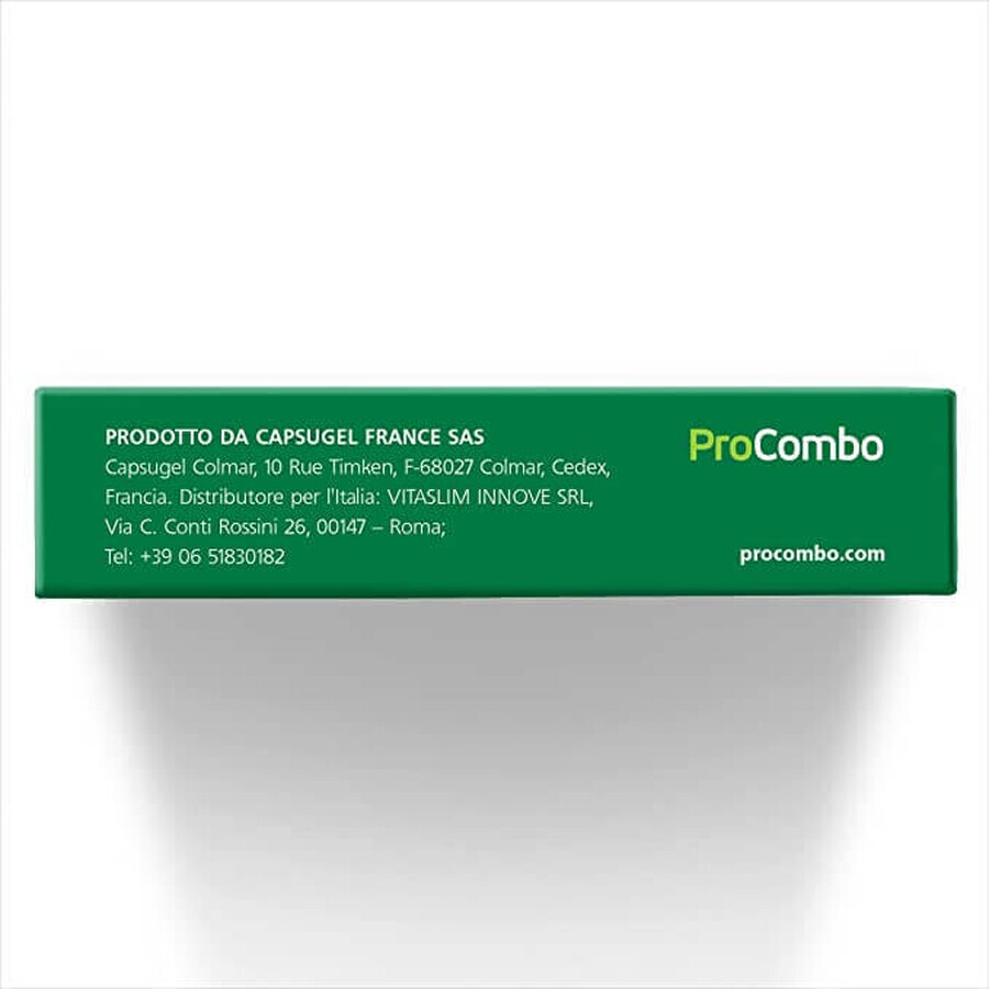 ProCombo probiótico + prebiótico para el equilibrio de la flora intestinal, 10 cápsulas, Vitaslim