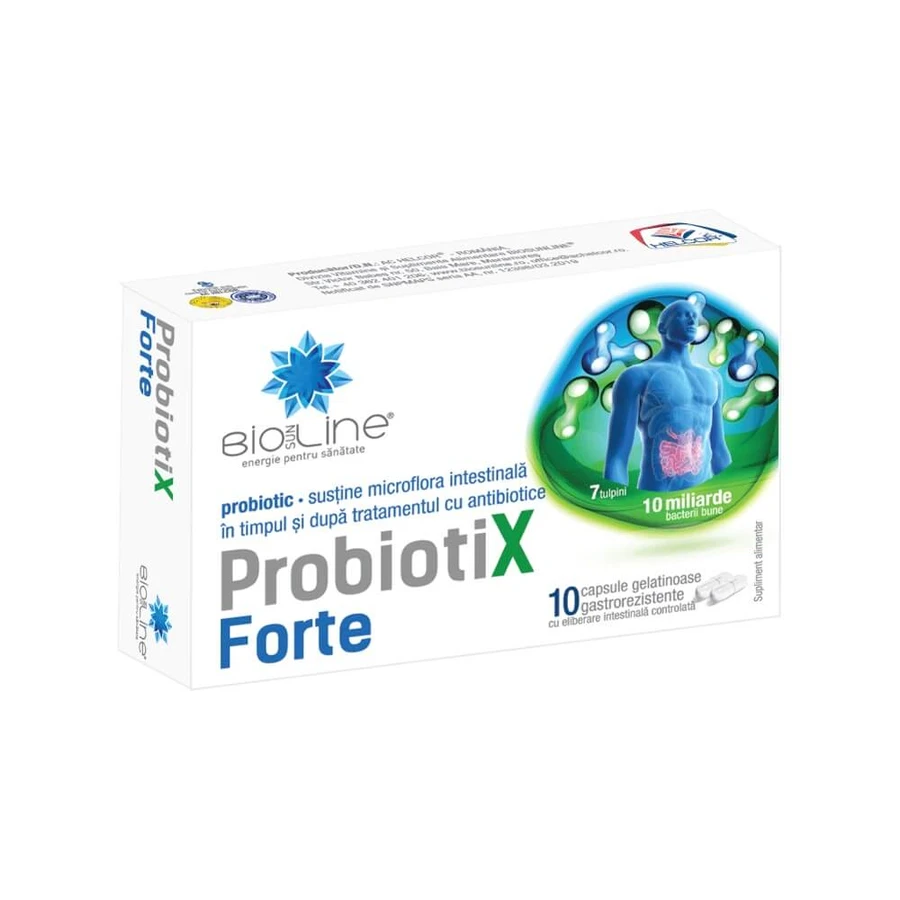 Probiotix Forte, 10 cápsulas, Helcor