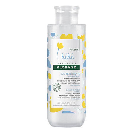 Eau nettoyante pour enfants, 500 ml, Klorane Bébé