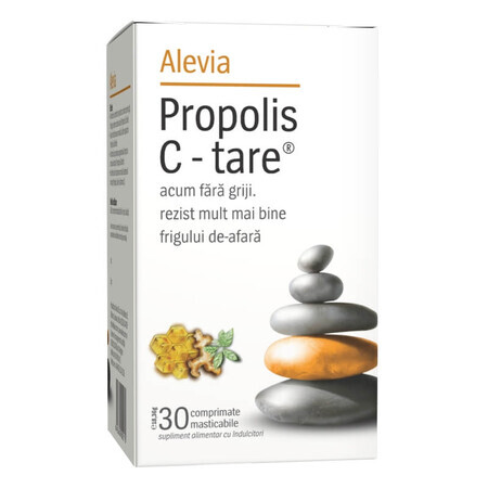 Propóleo C-tar, 30 comprimidos, Alevia