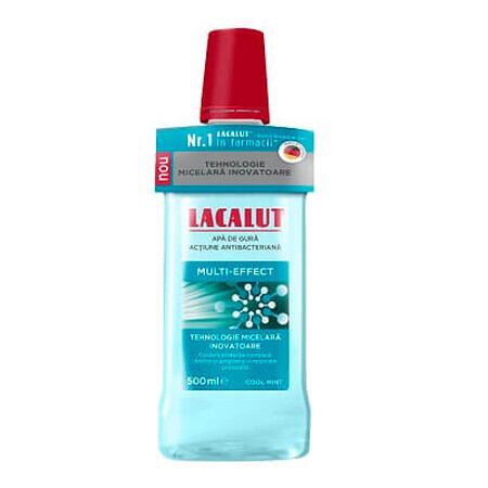 Lacalut Multi-Effect Mouthwash, 500 ml, Theiss Naturwaren