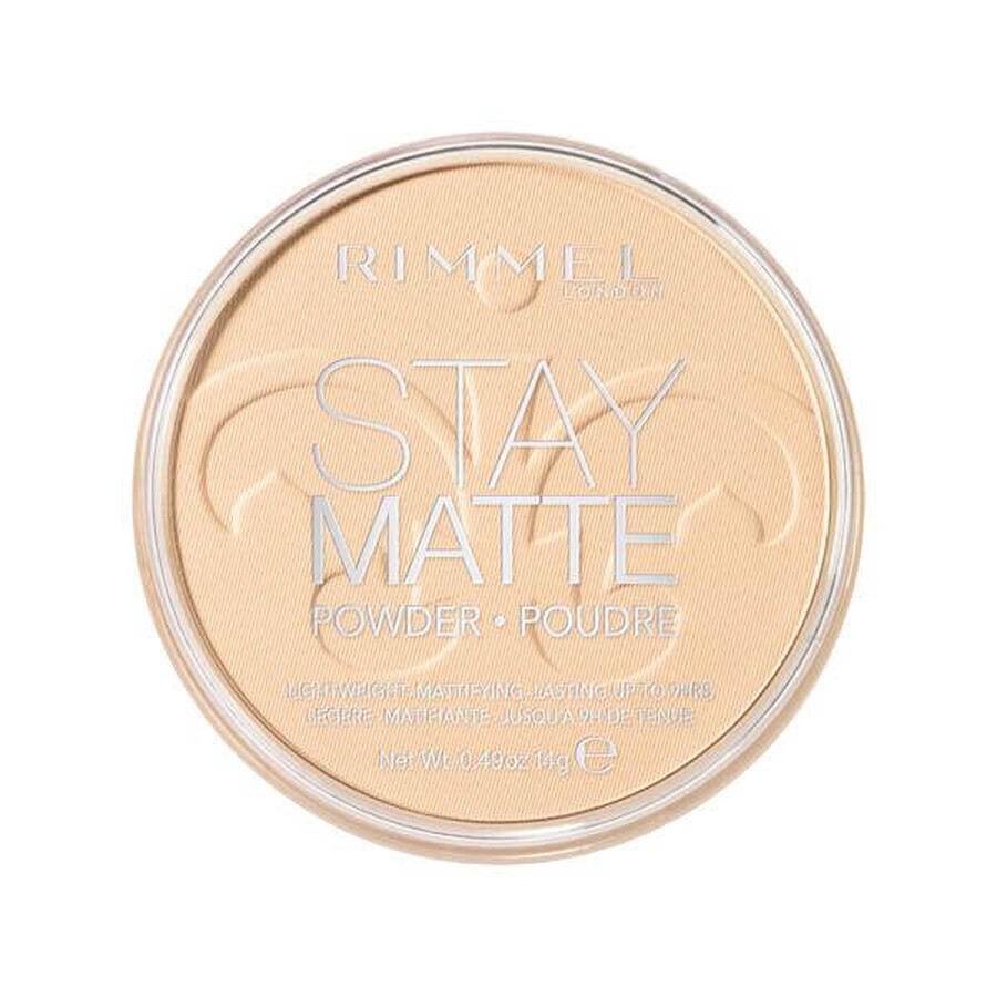 Polvos compactos Stay Matte 005, 14 g, Rimmel London