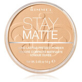 Polvos compactos Stay Matte 006, 14 g, Rimmel London