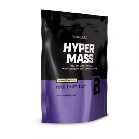 Hyper Mass 5000 vanilla flavored powder, 1000 g, BioTechUSA