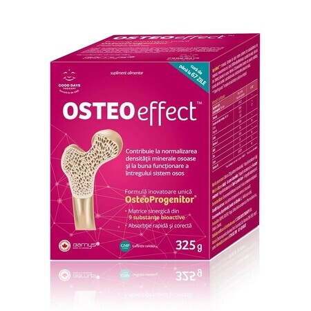 OsteoEffect polvere idrosolubile, 325gr, Good Days Therapy