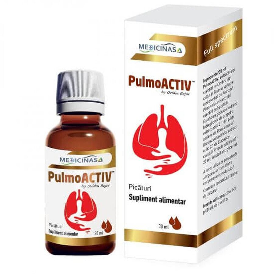 PulmoActiv gotas, 30 ml, Medicinas