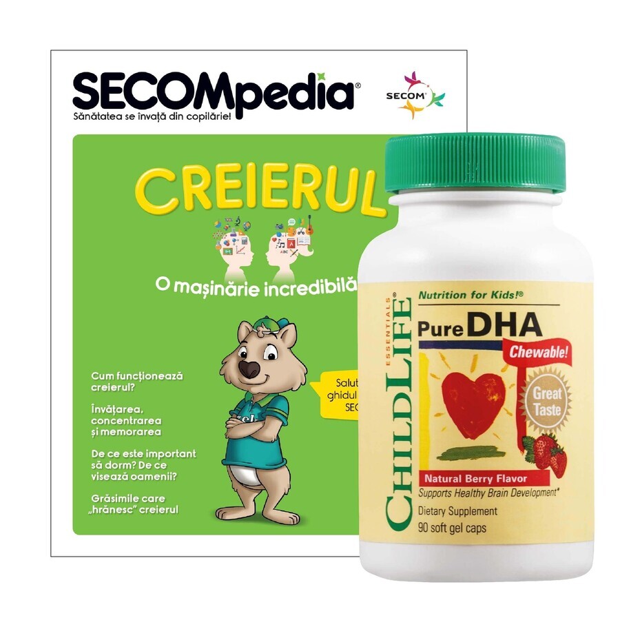 Pure DHA Childlife Essentials, 90 capsule, Secom