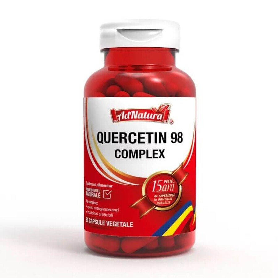 Quercetin 98 Complex, 60 capsules, AdNatura