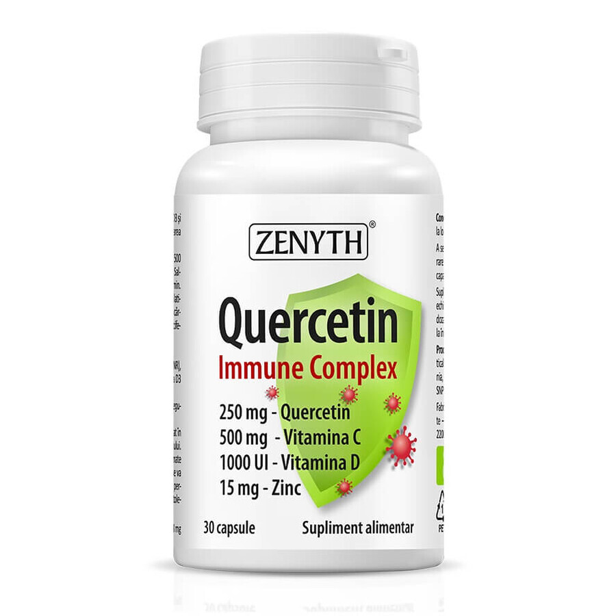 Quercetin Immune Complex, 30 cápsulas, Zenyth