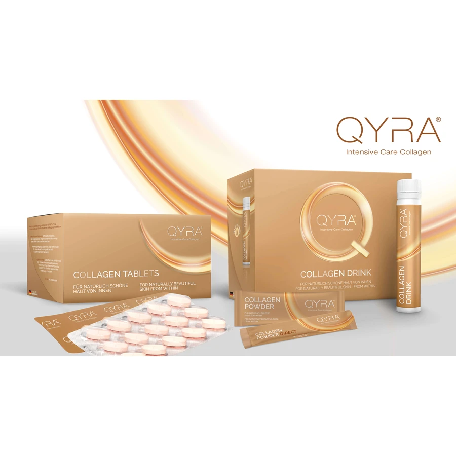 QYRA COLLAGEN Antienvejecimiento, 21 ampollas bebibles, Gelita Health