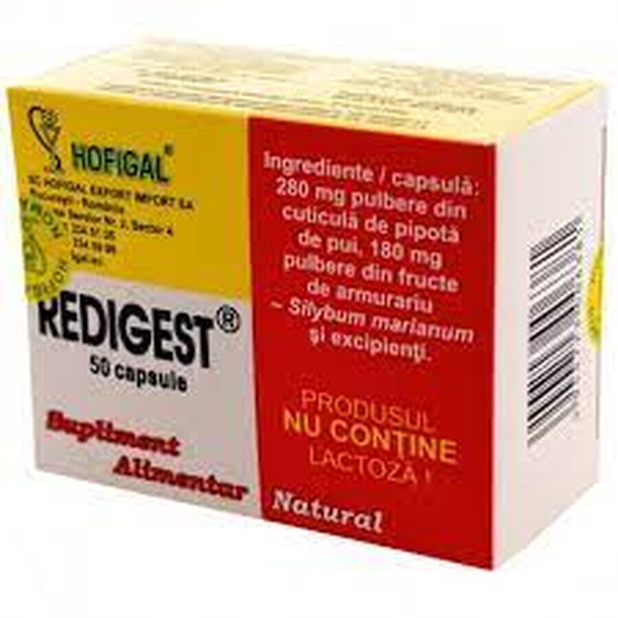 Redigest, 50 capsules, Hofigal