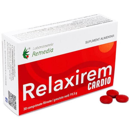 Relaxirem Cardio, 30 tabletten, Remedia