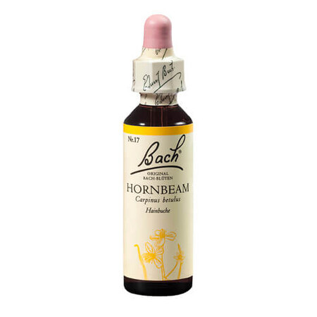 Flower Remedy Hornbeam Original Bach-Hanf-Tropfen, 20 ml, Rescue Remedy