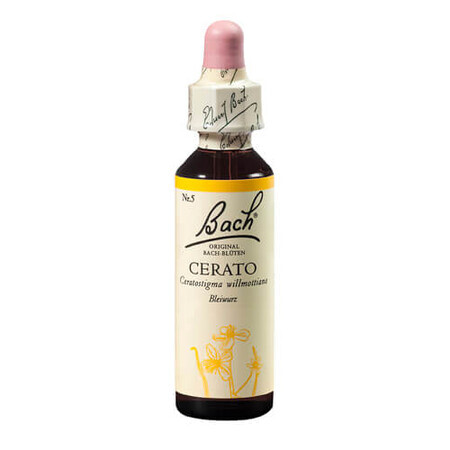 Cerato Original Bach bloesemremedie druppels, 20 ml, Rescue Remedy