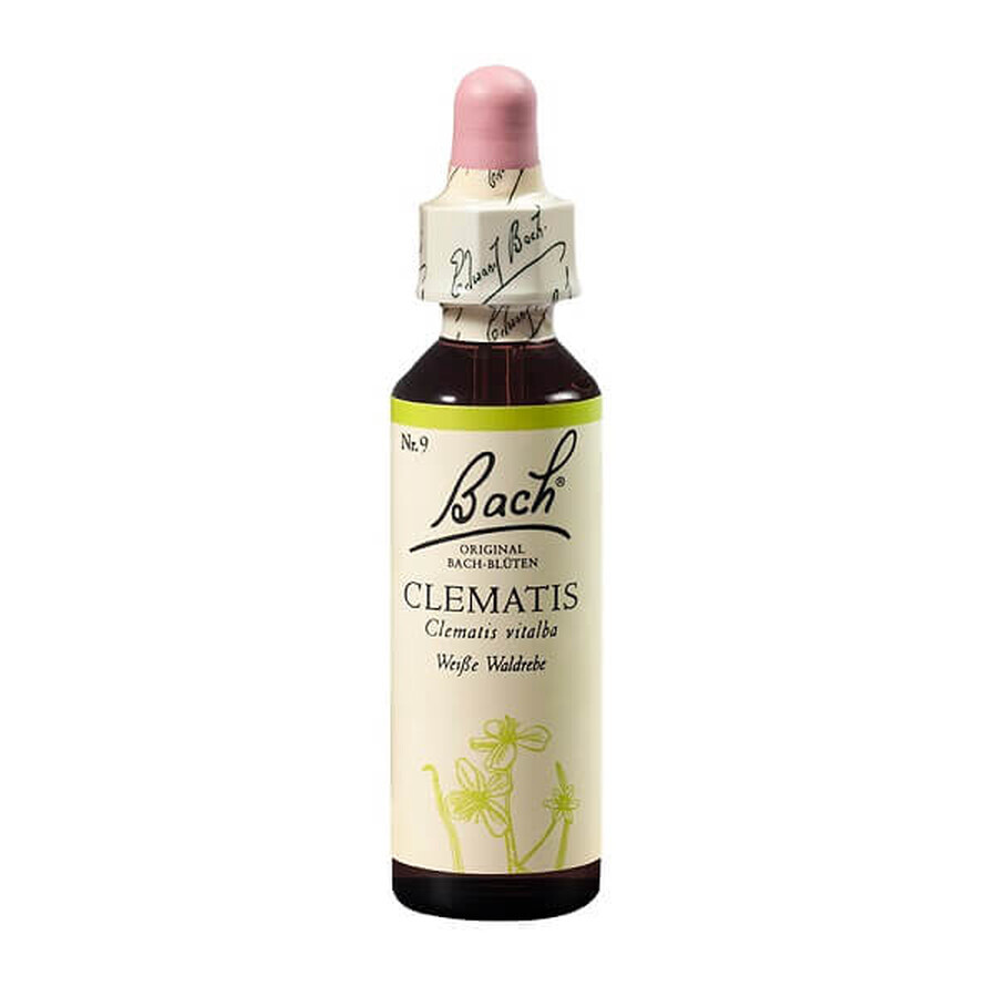 Remedio Floral Clematis Original Remedio Floral de Bach, 20 ml, Rescue Remedy