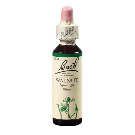 Walnut Walnut Original Bach Flower Remedy, 20 ml, Rescue Remedy