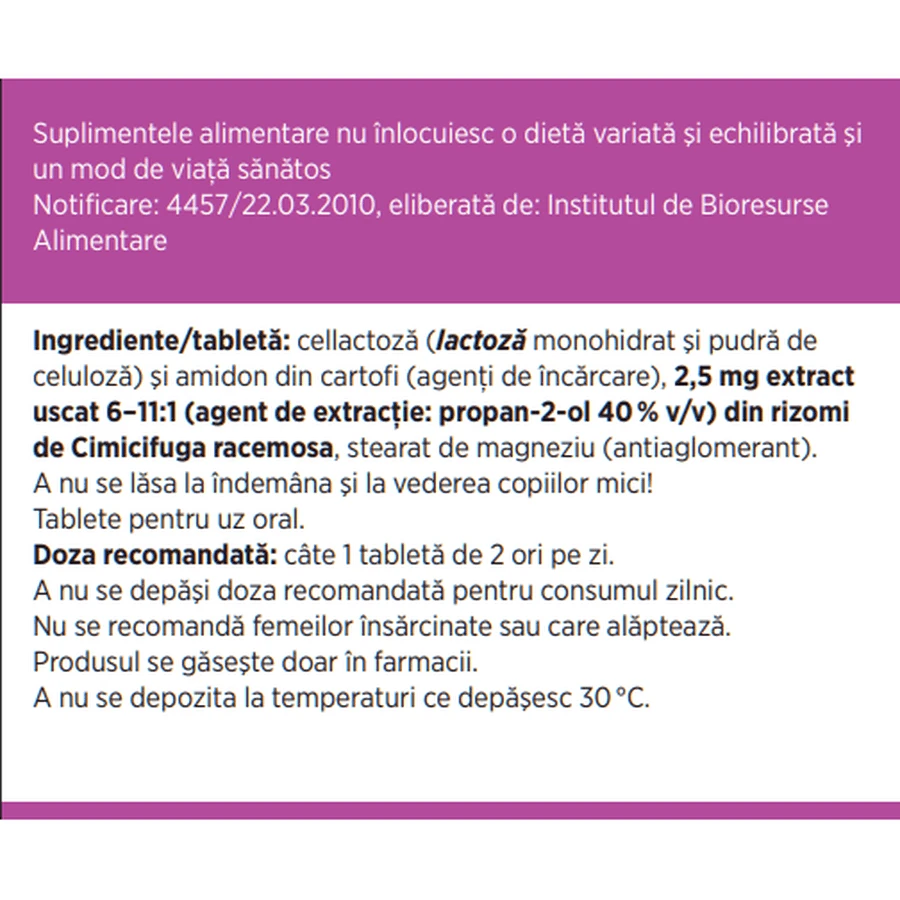 Remifemin, 60 tablete, Schaper & Brümmer