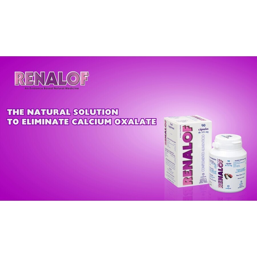 Renalof 325 mg, 90 capsules, Catalysis