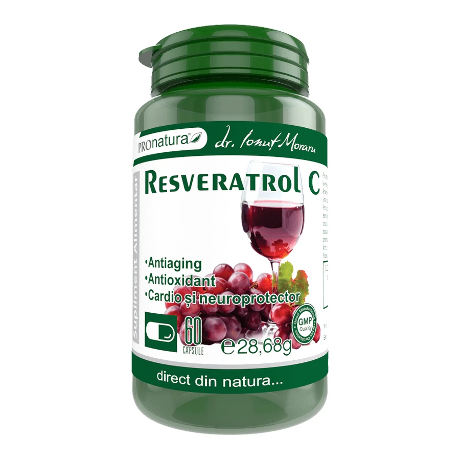Resveratrol C, 60 capsule, Pro Natura