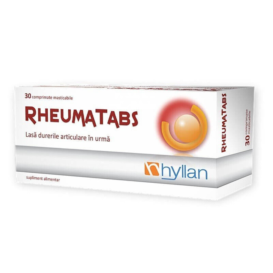 Rheumatabs, 30 comprimidos masticables, Hyllan