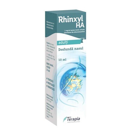 Rhinxyl Ha Volwassenen 0,1% druppels, 10ml, Therapie