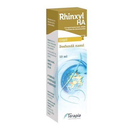 Rhinxyl Ha Copii 0.05% picături, 10ml, Terapia