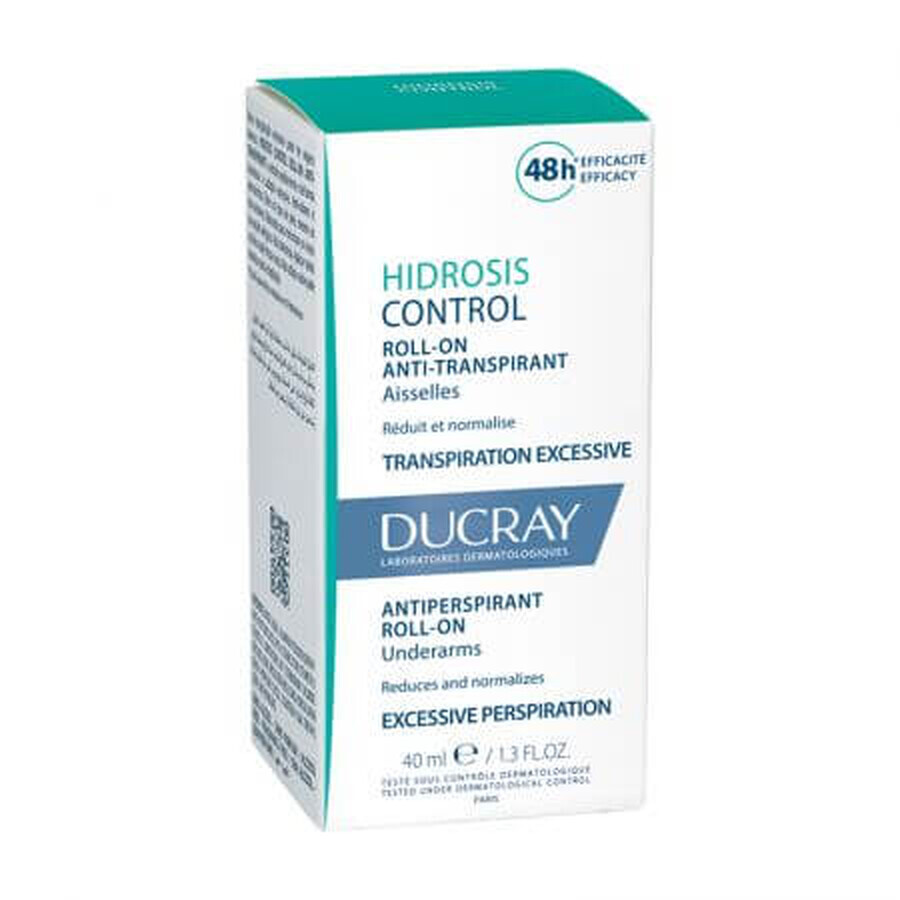 Hydrosis Control anti-perspirant roll-on, 40 ml, Ducray