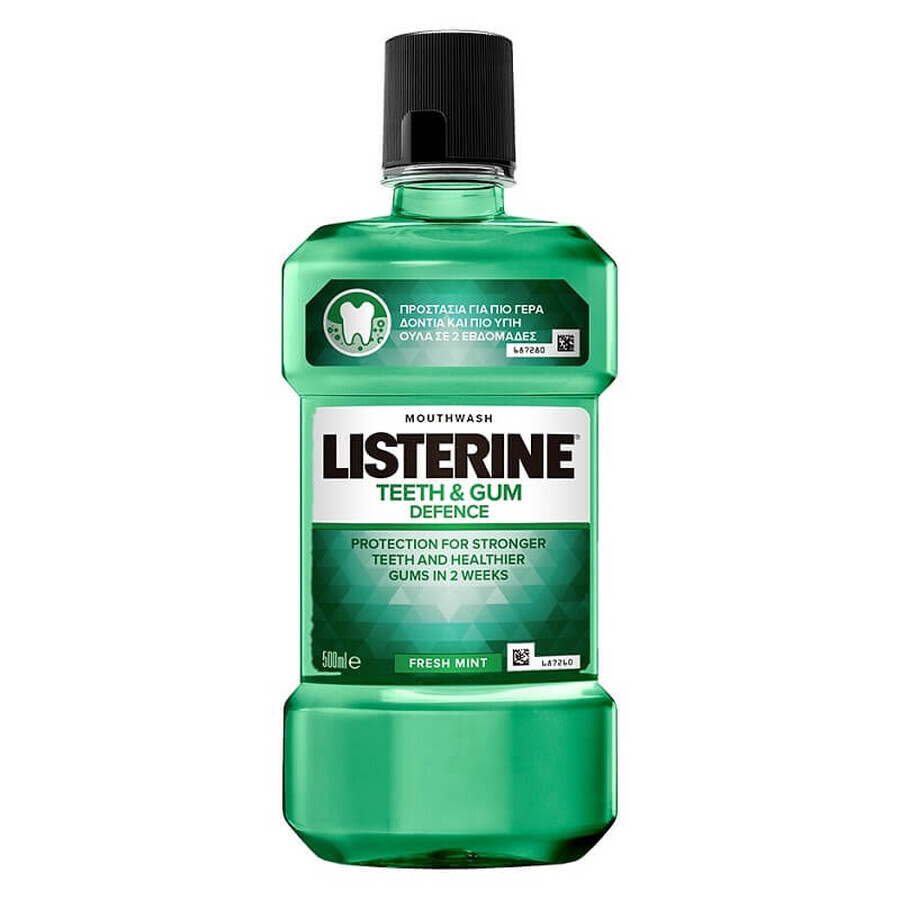 Zähne & Zahnfleischschutz Fresh Mint Mundspülung, 500 ml, Listerine