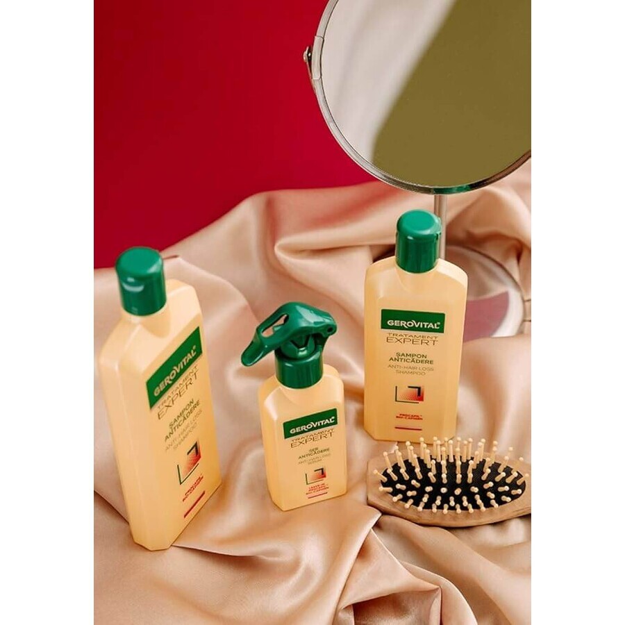 Gerovital Expert Tratamiento Champú Anticaída, 400 ml, Farmec