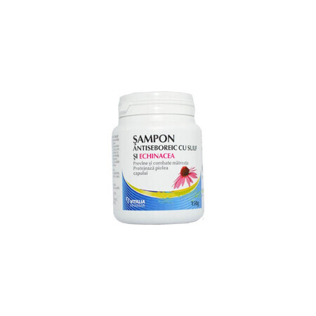 Sampon antiseboric cu Sulf și Echinacea, 150 g, Vitalia