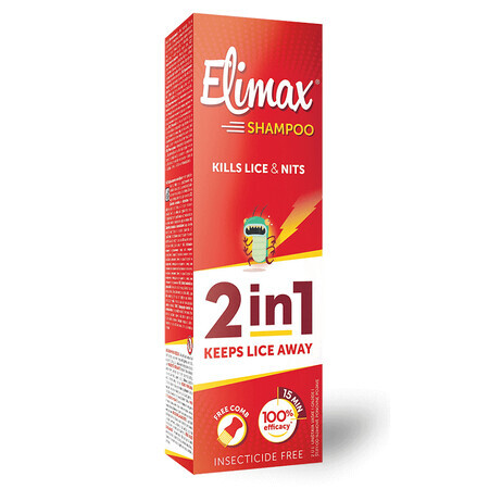 Elimax Champú Anti-Poootie con Factor de Protección LPF, 100 ml, Lab Oystershell