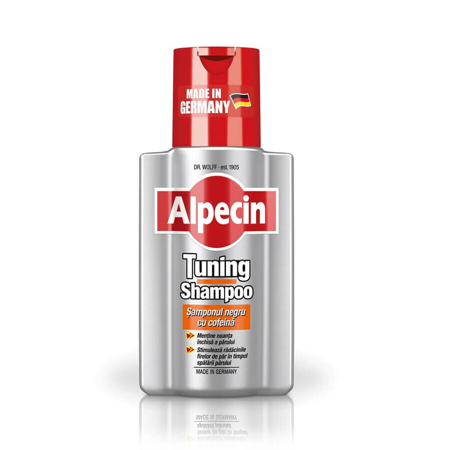 Champú Alpecin Tuning Cafeína, 200 ml, Dr. Wolff