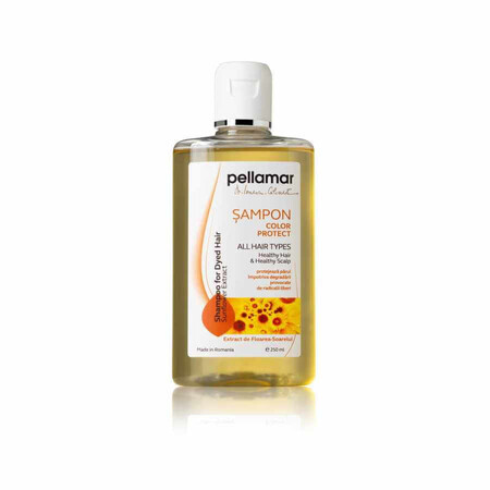 Shampoo con estratto di girasole per capelli colorati Beauty Hair, 250 ml, Pellamar